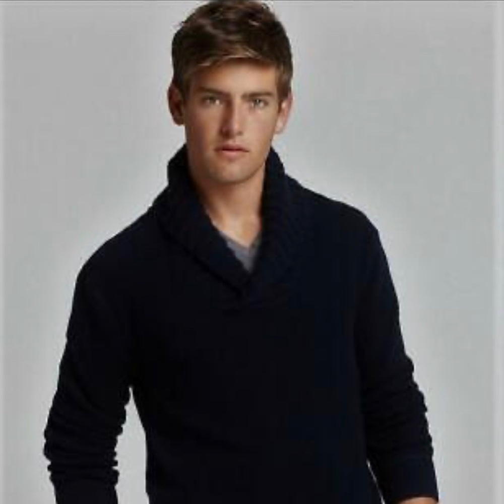 Michael KORS mens shawl collar sweater sz XXL